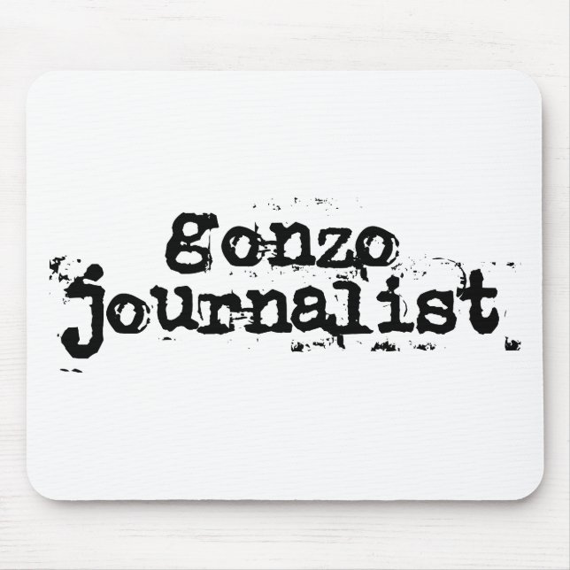 Mousepad Gonzo Journalist (Frente)