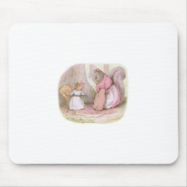 Mousepad Goody e Sra. Hackee (Esquilos) (Beatrix Potter)