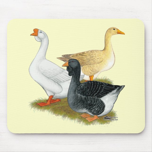 Mousepad Goose Trio (Frente)