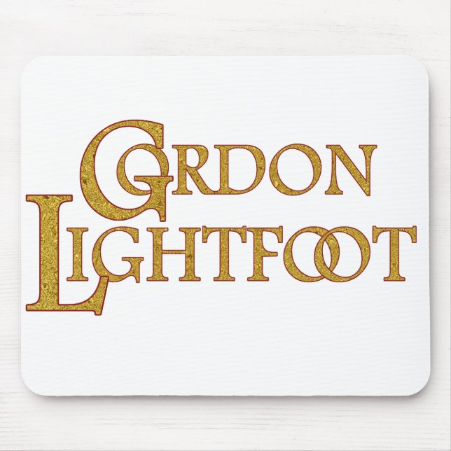 Mousepad Gordon Lightfoot | Tributo ao Lendário  (Frente)