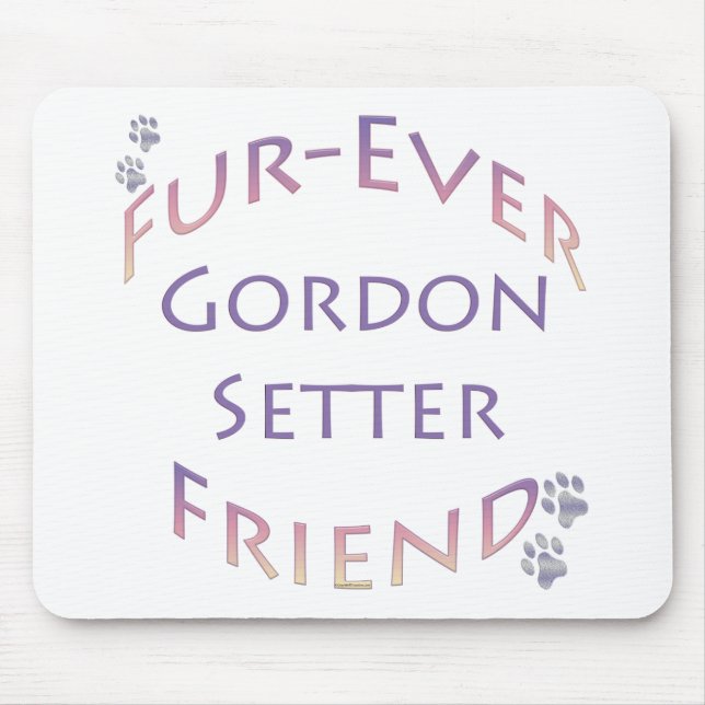 Mousepad Gordon Setter Fuore (Frente)