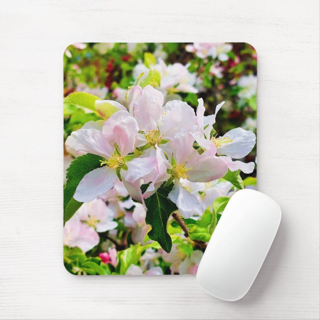 Mousepad Gorgeous Malus asiatica Foto (Com mouse)