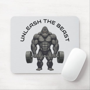 Mousepad Gorila de levantamento de peso