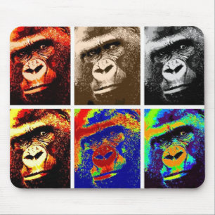 Mousepad Gorila do pop art