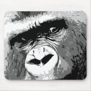 Mousepad Gorila Negra