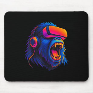 Mousepad Gorilla Birthday Boys Adultos Homens Mulheres Engr
