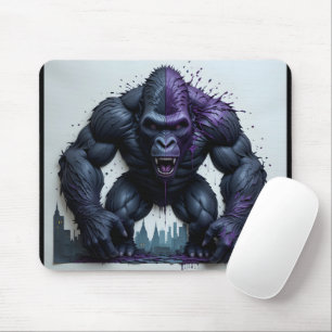 Mousepad Gorilla Duality Portrait