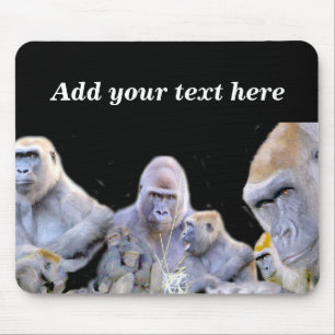 Mousepad Gorillas e Chimpanzés_