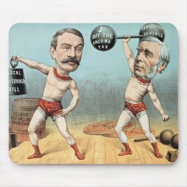 Mousepad Goschen e Ritchie, o peso do campeão (Frente)