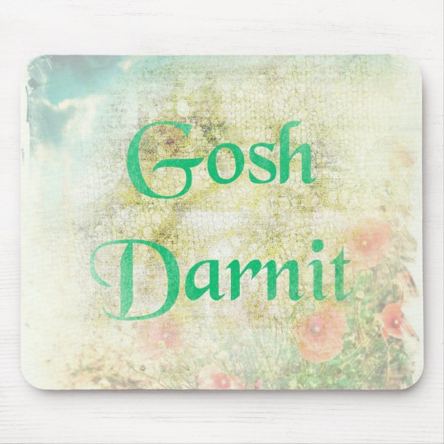 Mousepad Gosh Darnit Granny Swear Series (Frente)