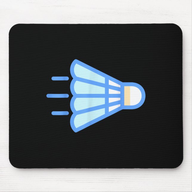 Mousepad Gosta Muito de Peteca de Badminton 4  (Frente)