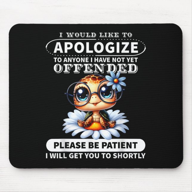 Mousepad Gostaria De Alogiar Quem Não Tenho Tutl (Frente)