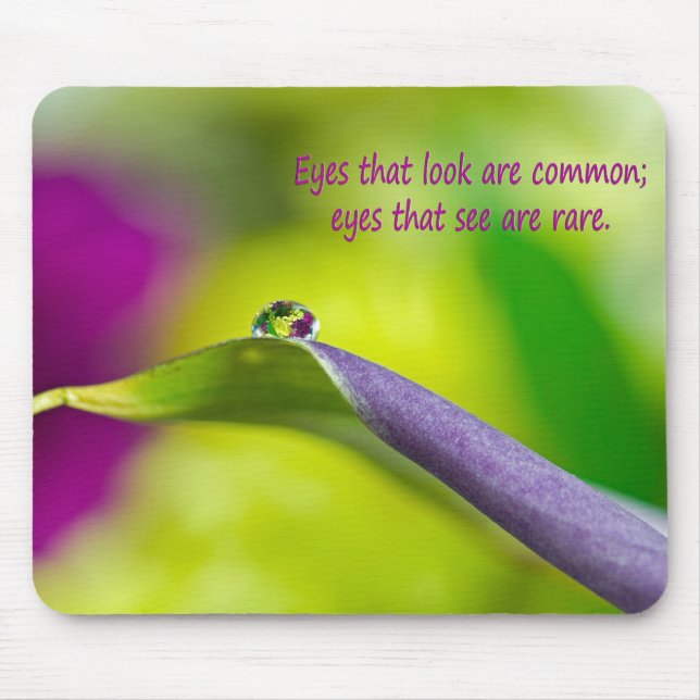 Mousepad Gota da Flor (Frente)