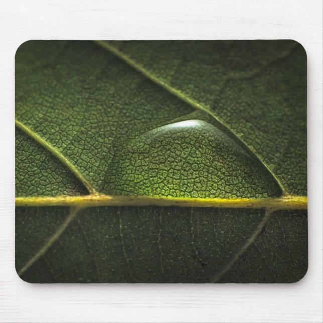 Mousepad Gotas da folha (Frente)