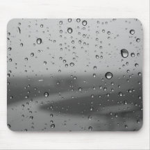Gotas De Chuva No Fundo Prateado