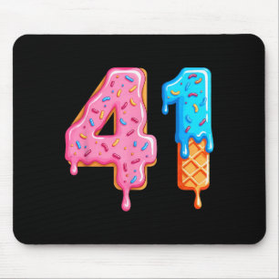 Mousepad Gotejamento 41 Meme Estilo de Beisebol Legal Númer
