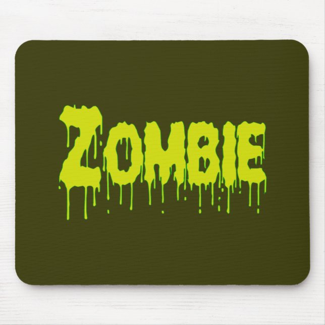 Mousepad Gotejamento do zombi (Frente)