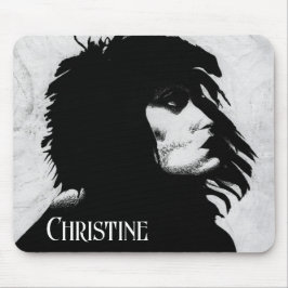 Mousepad Goth Goddess Woman Portrait Iconic Fashion Art