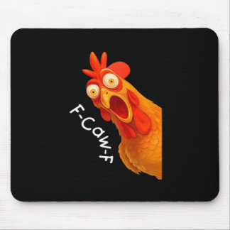 Mousepad Gothic Humor Funny F Caw F Crow Design