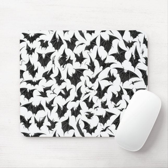 Mousepad Gótica Bats (Com mouse)