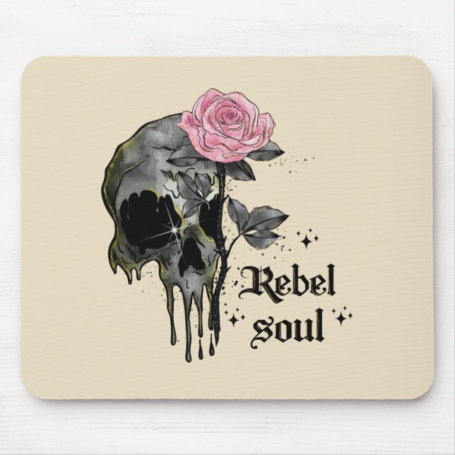 Mousepad Gótico | Alma de Rebel (Frente)