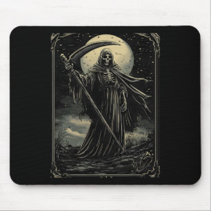 Mousepad Gótico Gótico do Halloween Grim Reaper