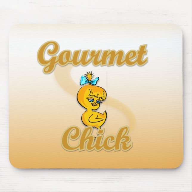 Mousepad Gourmet Chick (Frente)