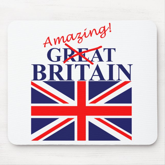 Mousepad Grâ Bretanha de surpresa (Frente)