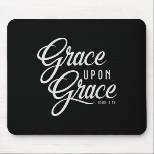 Mousepad Grace Sobre Grace Christian Faith Bíblia Verse Cot