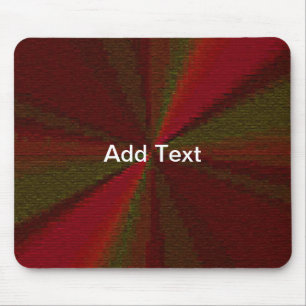 Mousepad Gradação circular - vermelho a verde