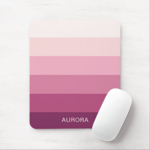 Mousepad Gradação de cores de volta à escola - Nome persona