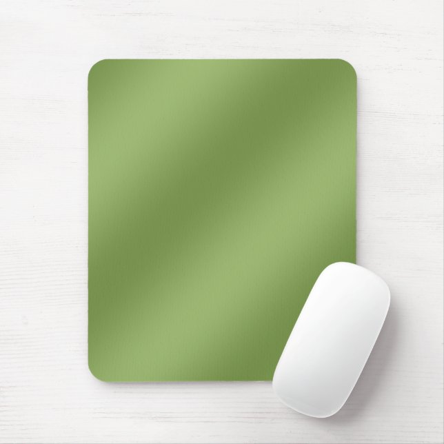 Mousepad Gradação Verde Sólido Moderno Padrão de Onda (Com mouse)