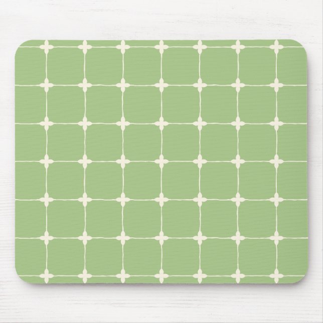Mousepad Grade Neutra Minimalista Verde Salvia (Frente)
