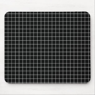 MOUSEPAD GRADE PRETO E BRANCO