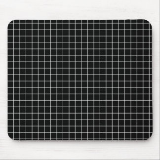 MOUSEPAD GRADE PRETO E BRANCO