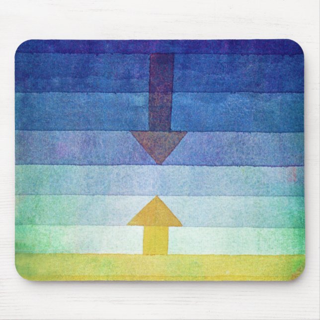 Mousepad Gradiente com Seta, Paul Klee (Frente)
