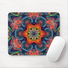 Mousepad Gradiente de Caleidoscópio Energético Aquecido