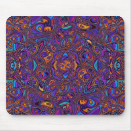 Mousepad Gradiente de Cor Dinâmico Mosaico Abstrato