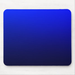 Mousepad Gradiente de Ombre Azul à Meia-Noite Marinho Escur