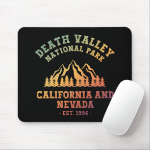 Mousepad Gradiente do Parque Nacional do Vale da Morte nos