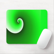 Gradiente Espiral Branco Verde