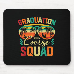 Mousepad Graduação Cruise Squad 2025 Funny Cruising Vacati