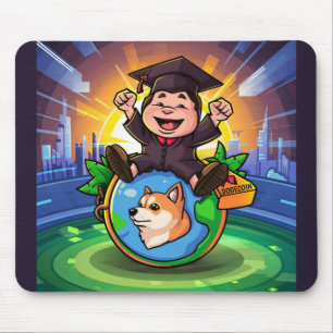 Mousepad Graduação de Dogecoina