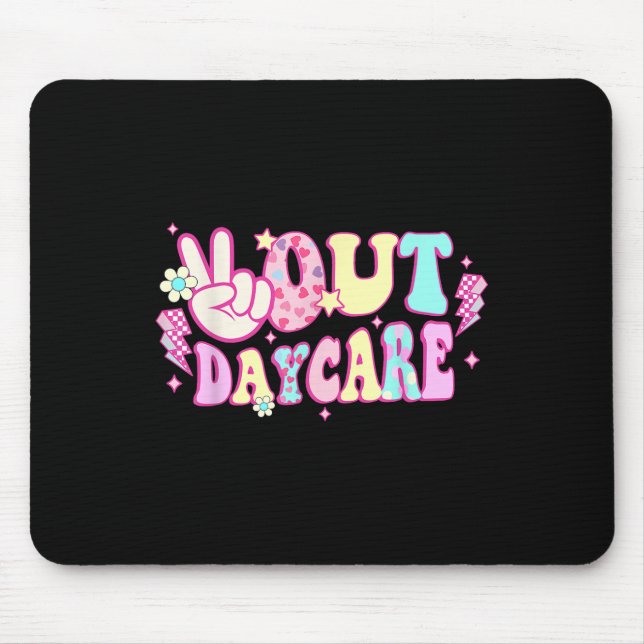 Mousepad Graduação de Professores de Cuidados de Dia em Gro (Frente)