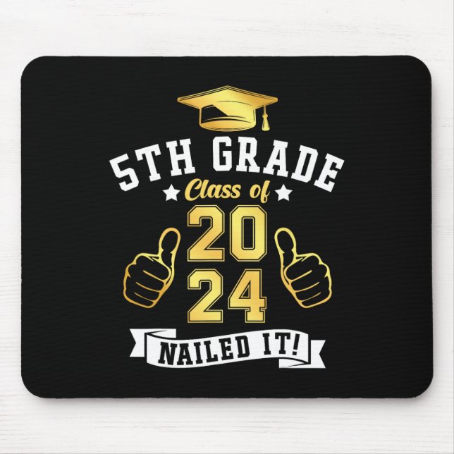 Mousepad Graduação De Ti Com 5 Grau 2024 (Frente)