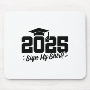 Mousepad Graduação Do Mais velho 2025 - Camisa Autografa - 