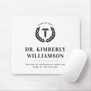 Mousepad Graduação Personalizada da Faculdade de Medicina M