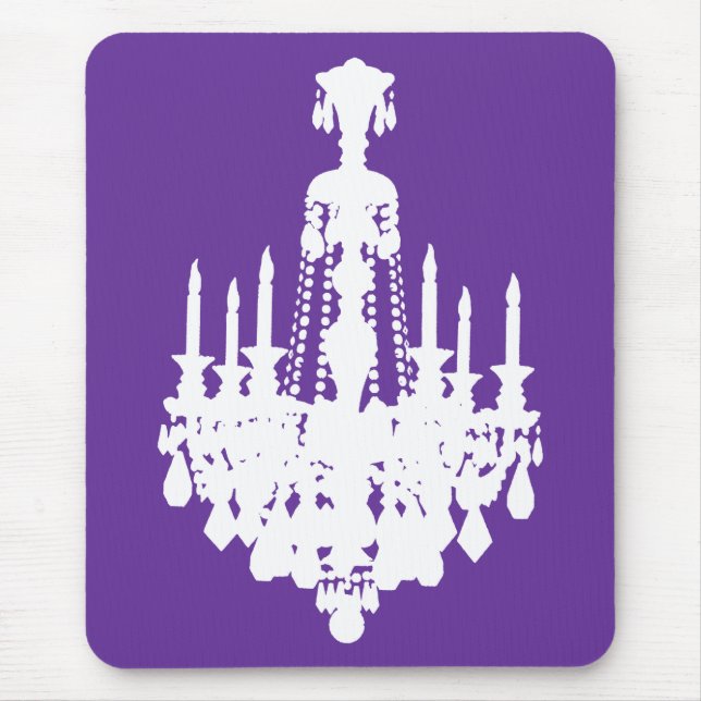Mousepad Gráfico de Chandelier Antiquado (Frente)