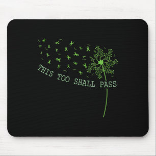 Mousepad Gráfico de Consciência da Saúde Mental Feliz