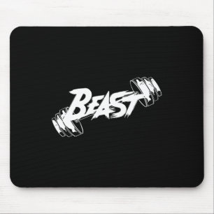 Mousepad Gráfico de Motivação do Desempenho do Beast